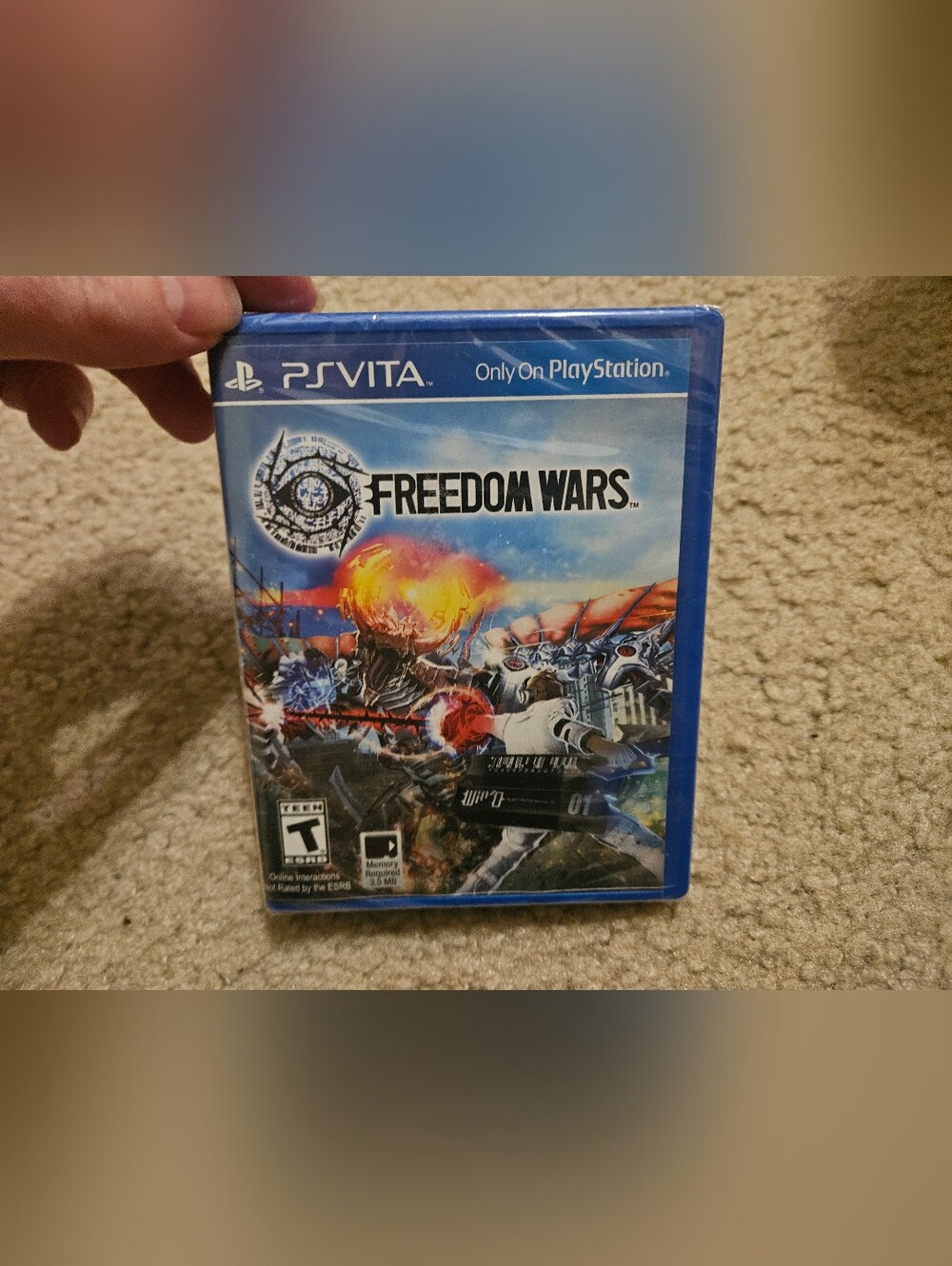 PS VITA Sony PLAYSTATION PSVITA Freedom Wars BAR CODE NEW SEALED US EDITION. 